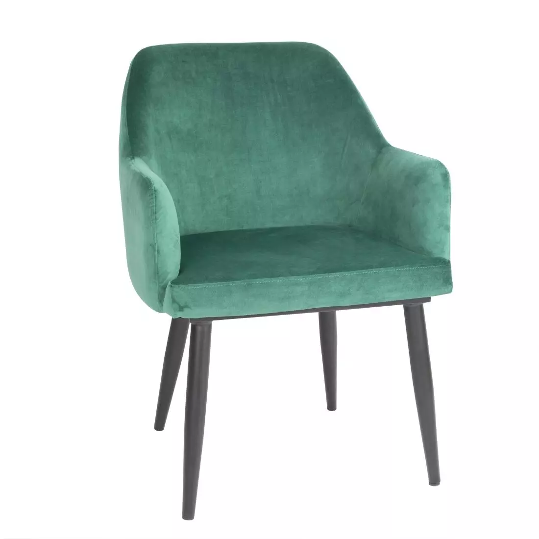 Een Bolero Lia Velvet stoelen donkergroen (2 stuks) koop je bij ShopXPress