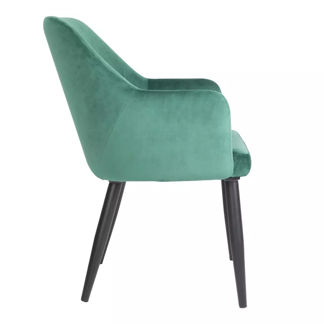 Een Bolero Lia Velvet stoelen donkergroen (2 stuks) koop je bij ShopXPress