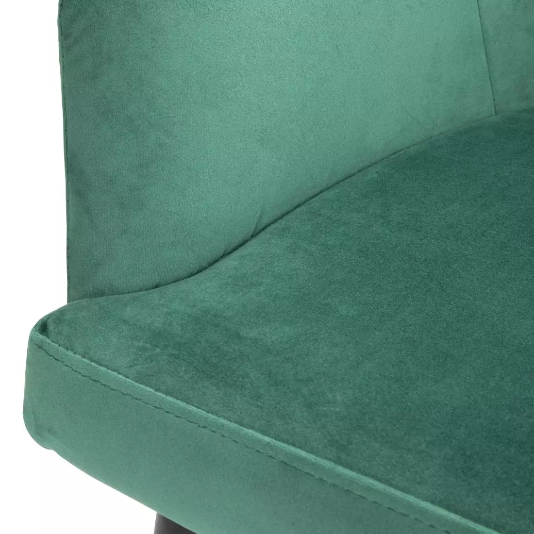 Een Bolero Lia Velvet stoelen donkergroen (2 stuks) koop je bij ShopXPress