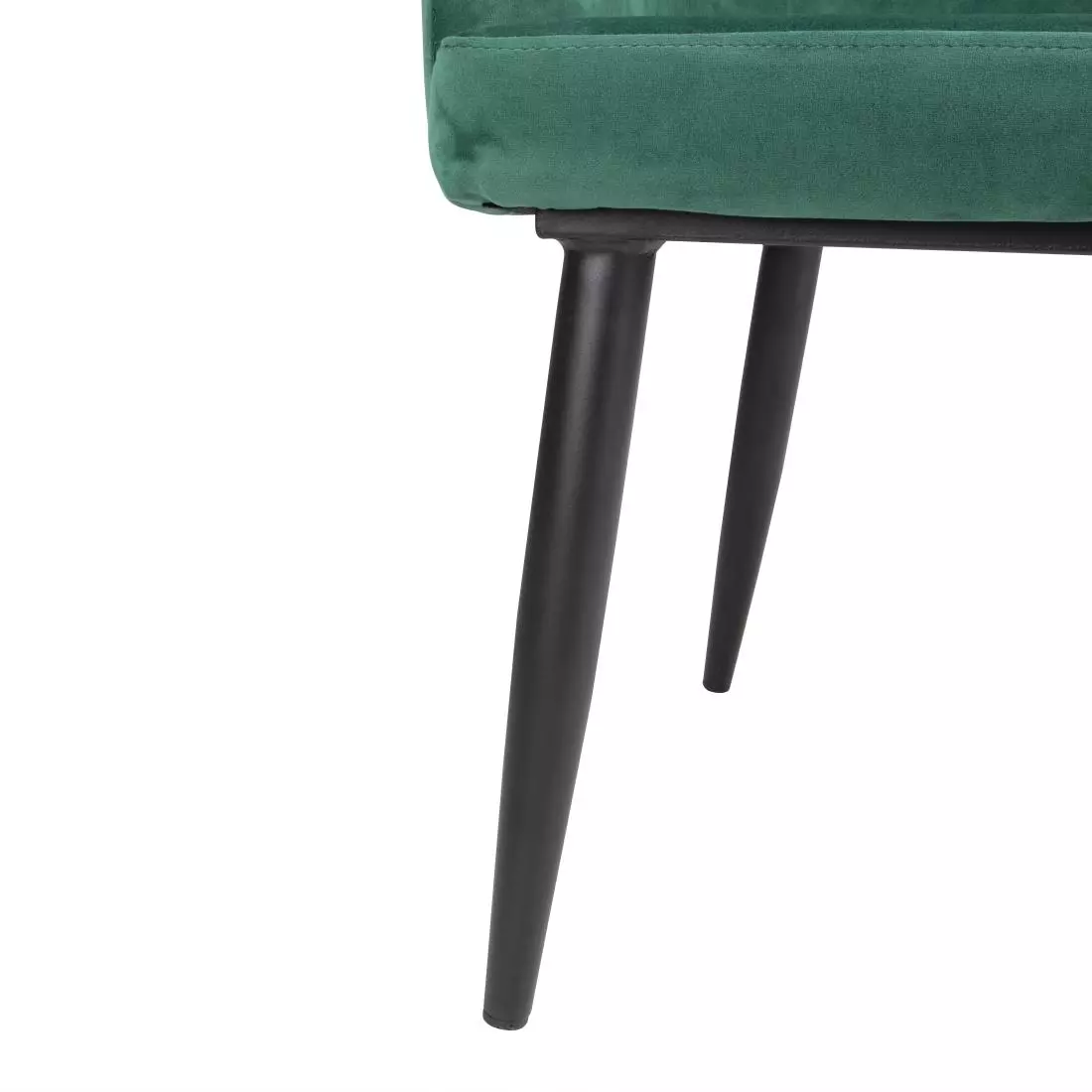 Een Bolero Lia Velvet stoelen donkergroen (2 stuks) koop je bij ShopXPress