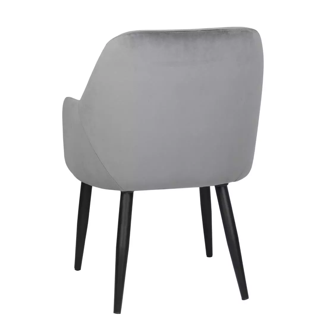 Een Bolero Lia Velvet stoelen grijs (2 stuks) koop je bij ShopXPress