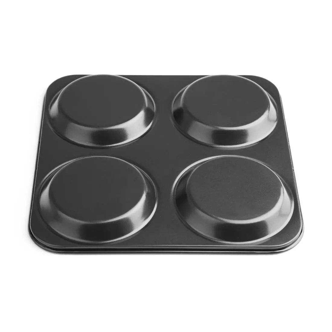 Een Vogue koolstofstaal anti-aanbak yorkshire pudding bakvorm 4 cups koop je bij ShopXPress