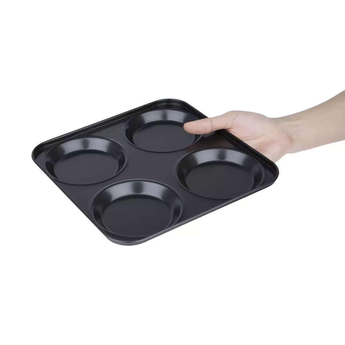 Een Vogue koolstofstaal anti-aanbak yorkshire pudding bakvorm 4 cups koop je bij ShopXPress