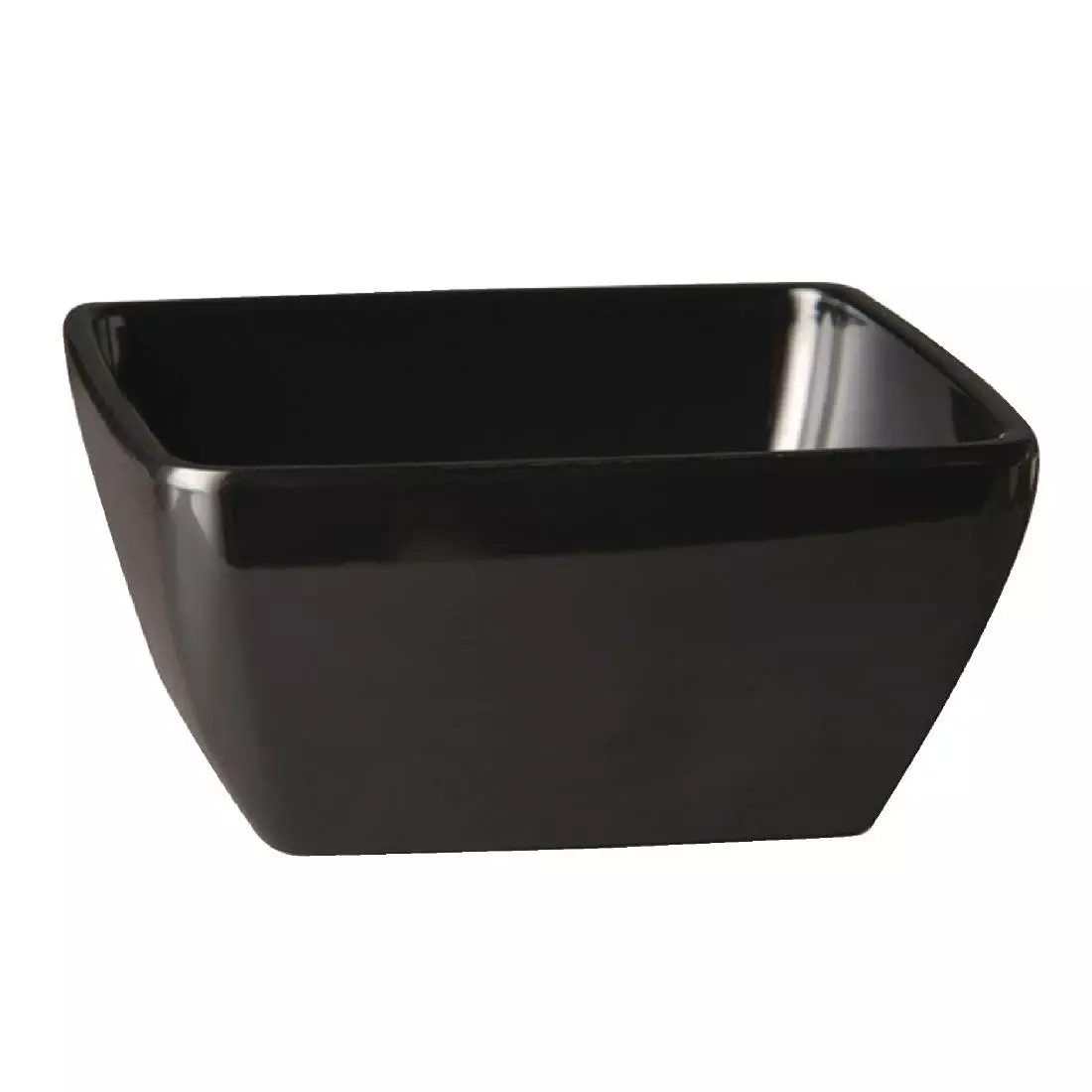 Een APS Pure vierkante melamine kom zwart 19x19cm koop je bij ShopXPress