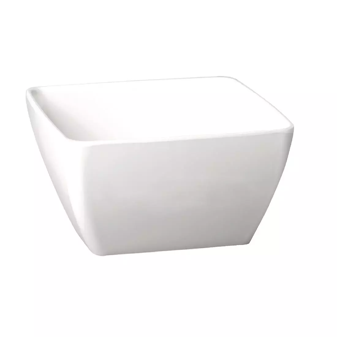 Een APS Pure vierkante melamine kom wit 12,5x12,5cm koop je bij ShopXPress