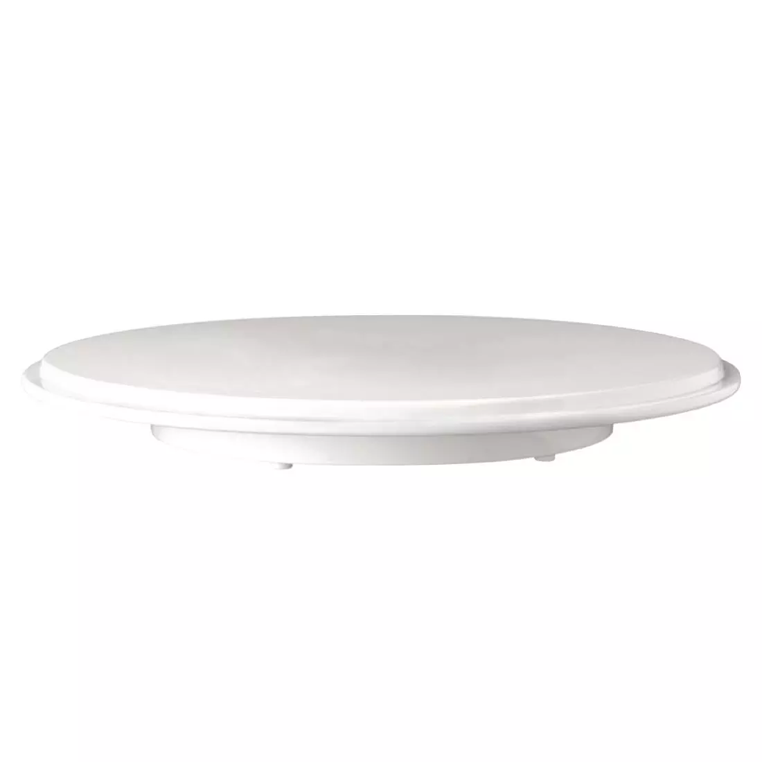 Een APS Pure ronde melamine taartschotel wit koop je bij ShopXPress