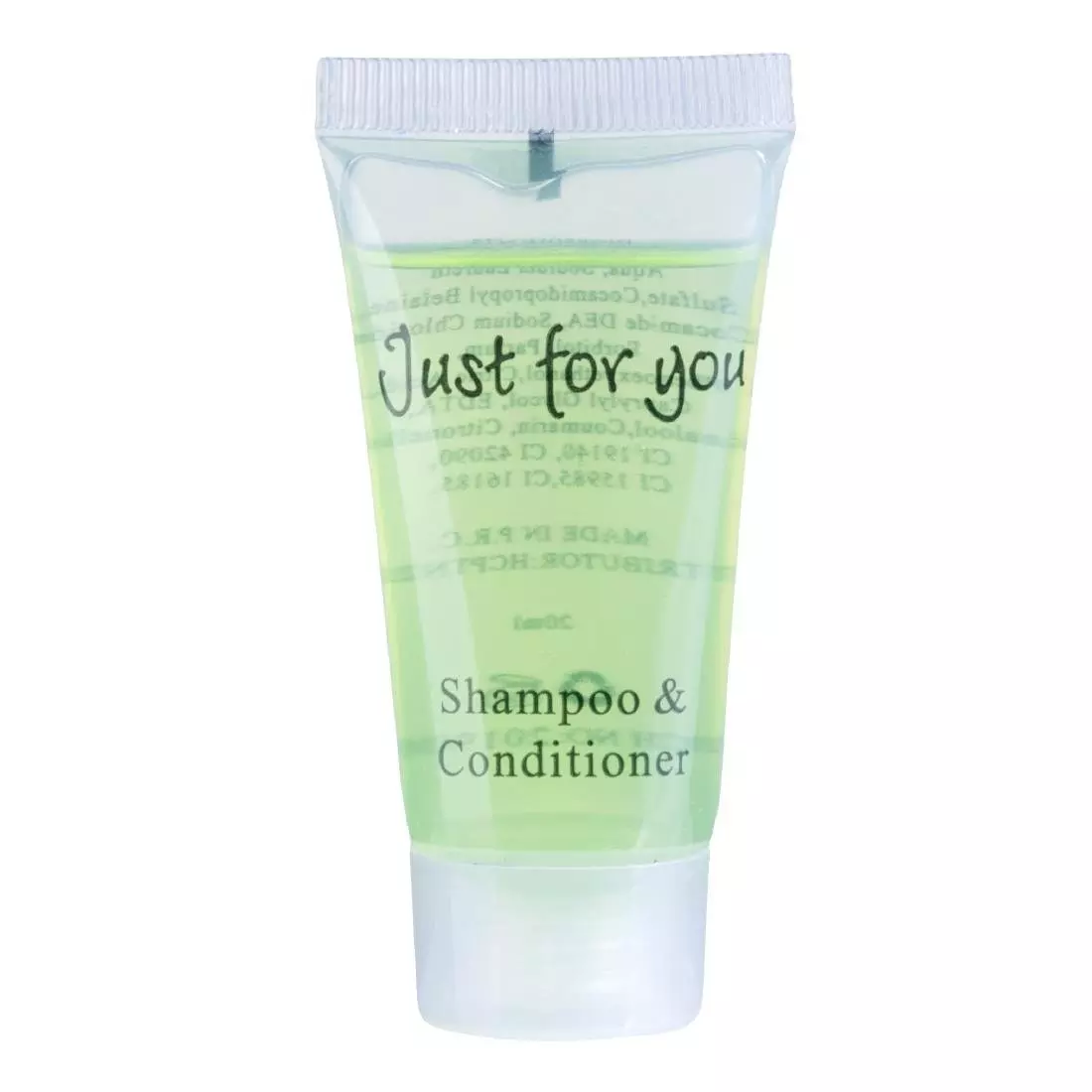 Een Just for You shampoo en conditioner (100 stuks) koop je bij ShopXPress