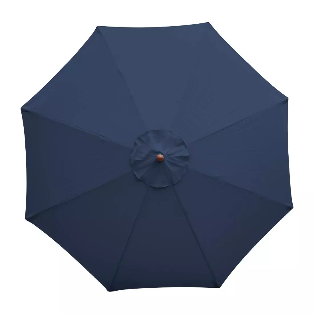 Een Bolero ronde donkerblauwe parasol 2,5 meter koop je bij ShopXPress