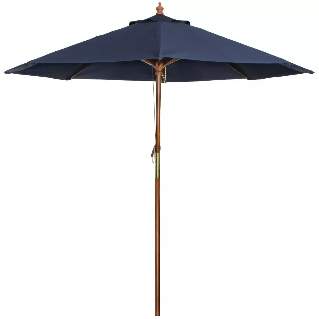 Een Bolero ronde donkerblauwe parasol 3 meter koop je bij ShopXPress