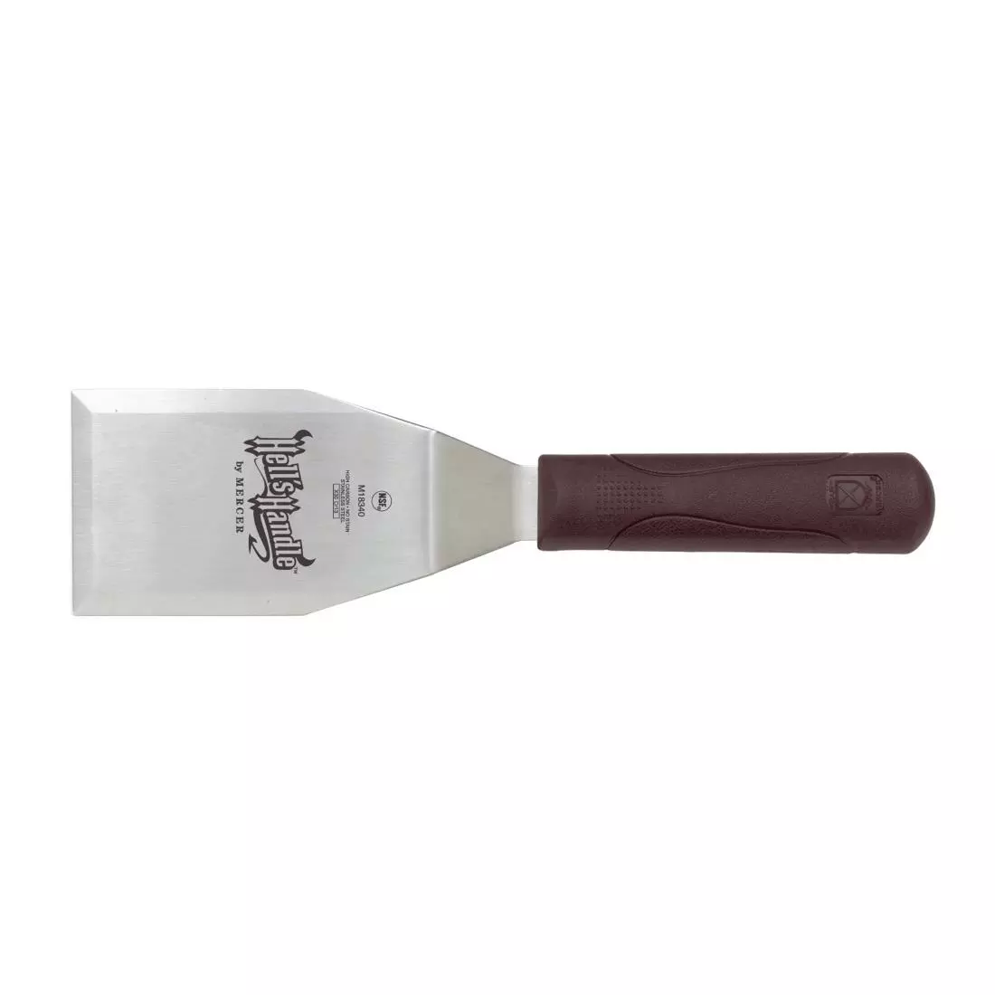 Een Mercer Culinary Hells Handle hittebestendige spatel heavy duty 12,5x7,6cm koop je bij ShopXPress