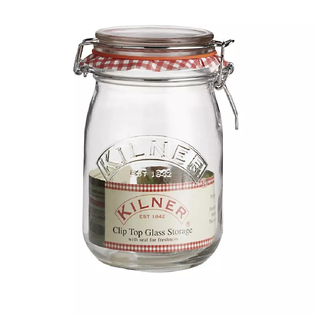 Een Kilner weckpot met beugelsluiting 1L koop je bij ShopXPress