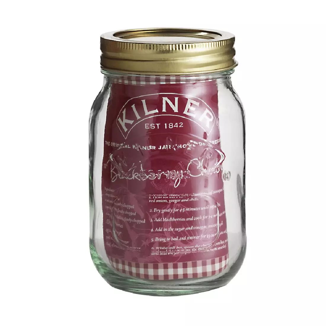 Een Kilner weckpot met schroefdeksel 0,5L koop je bij ShopXPress