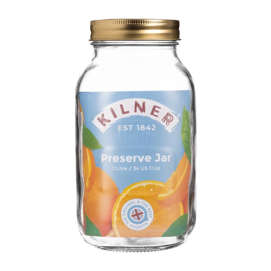 Een Kilner weckpot met schroefdeksel 1L koop je bij ShopXPress