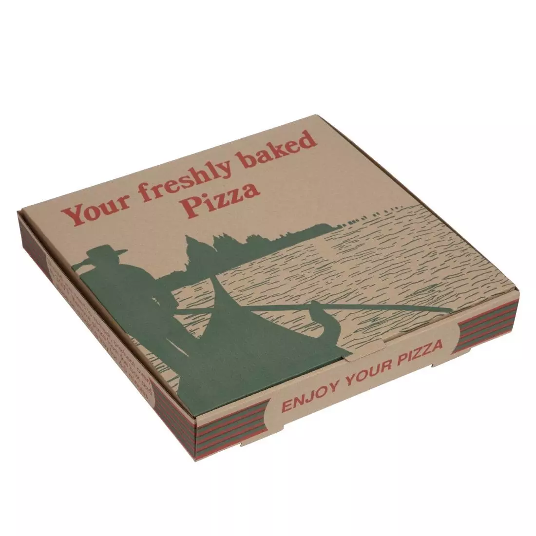 Een Pizzadozen 30cm (100 stuks) koop je bij ShopXPress