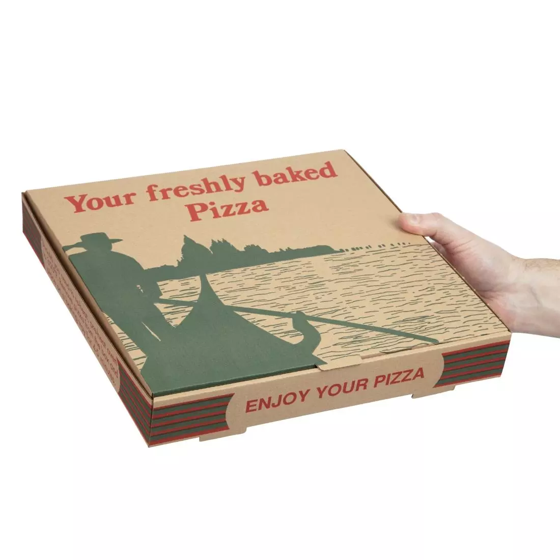 Een Pizzadozen 30cm (100 stuks) koop je bij ShopXPress