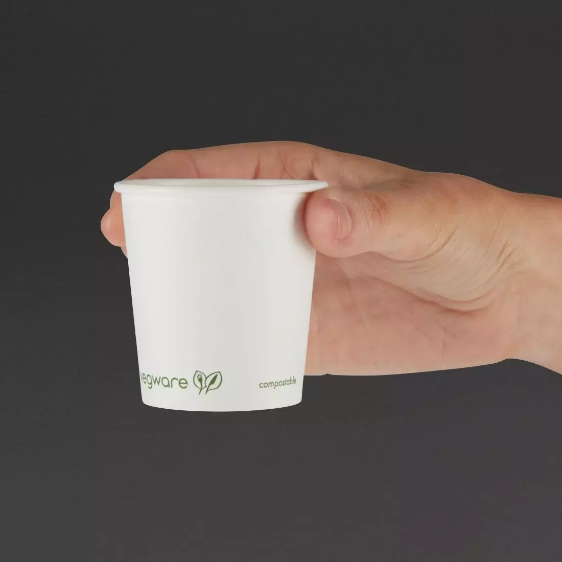 Een Vegware composteerbare espressobekers 11,3cl (1000 stuks) koop je bij ShopXPress