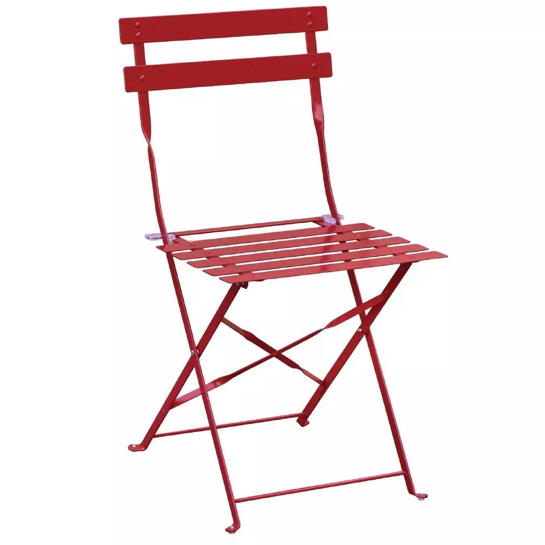 Een Bolero stalen opklapbare stoelen rood (2 stuks) koop je bij ShopXPress