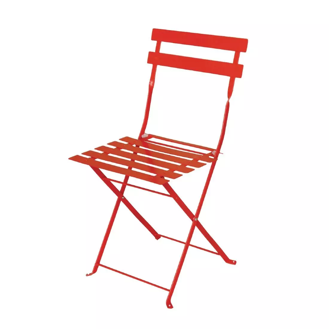 Een Bolero stalen opklapbare stoelen rood (2 stuks) koop je bij ShopXPress