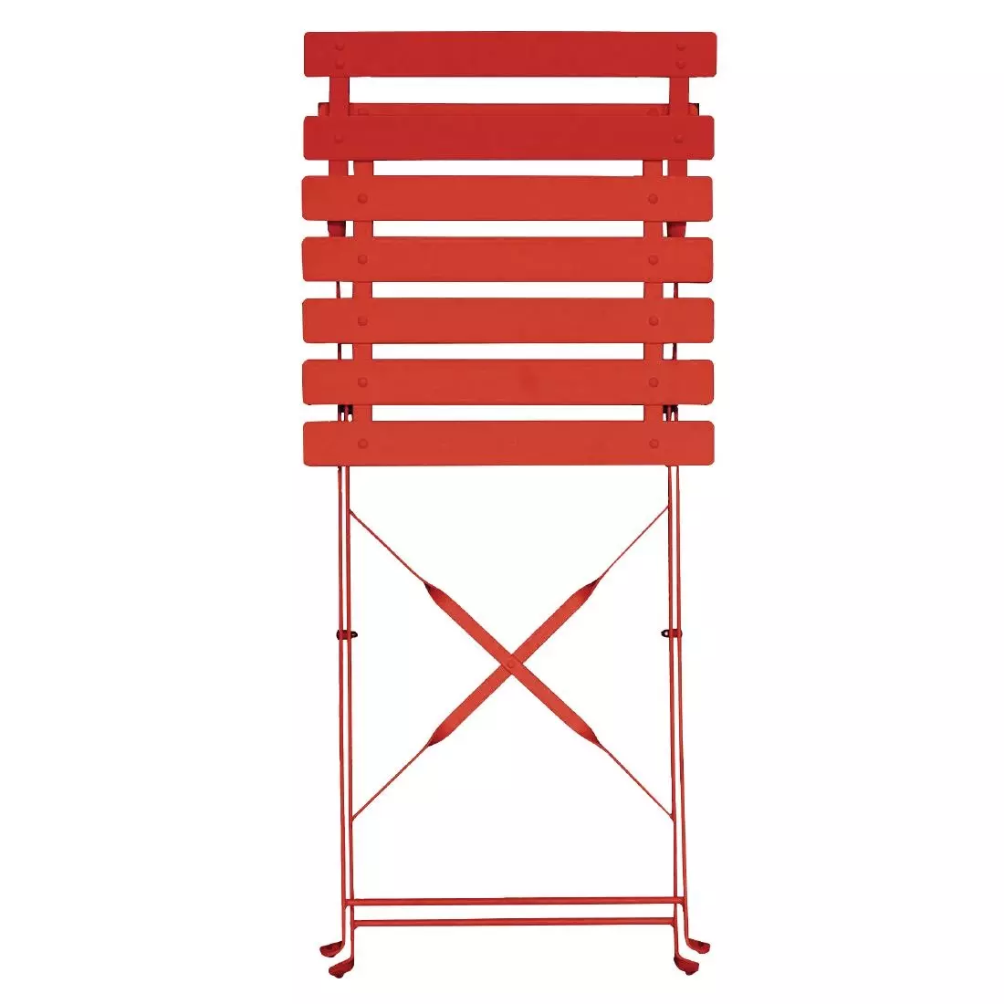 Een Bolero stalen opklapbare stoelen rood (2 stuks) koop je bij ShopXPress