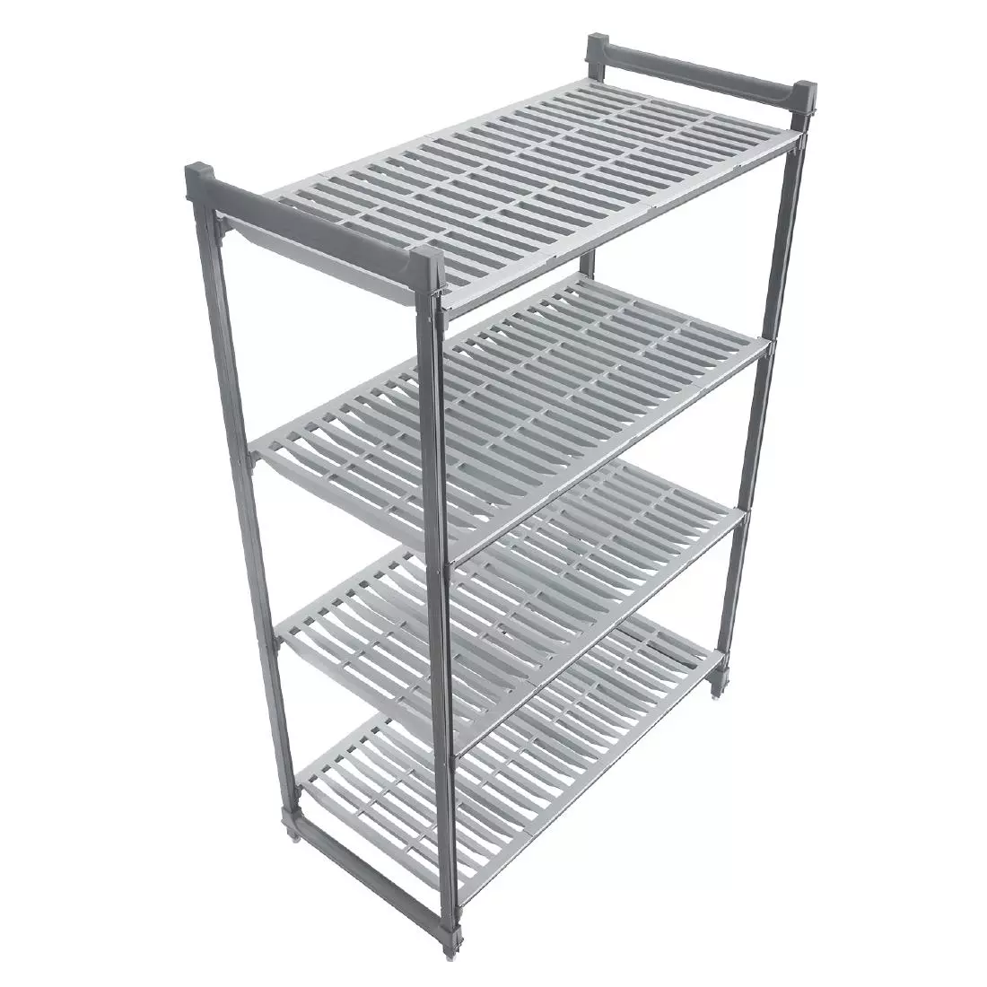 Een Cambro stelling 183cm hoog 4 schappen - 46cm diep - 153cm breed koop je bij ShopXPress