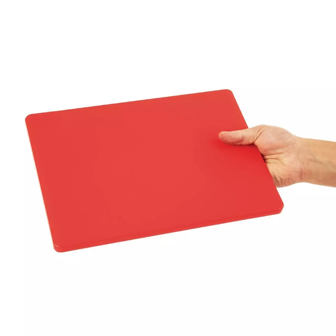 Een Hygiplas LDPE snijplank rood 30,5x22,9x1,2cm koop je bij ShopXPress