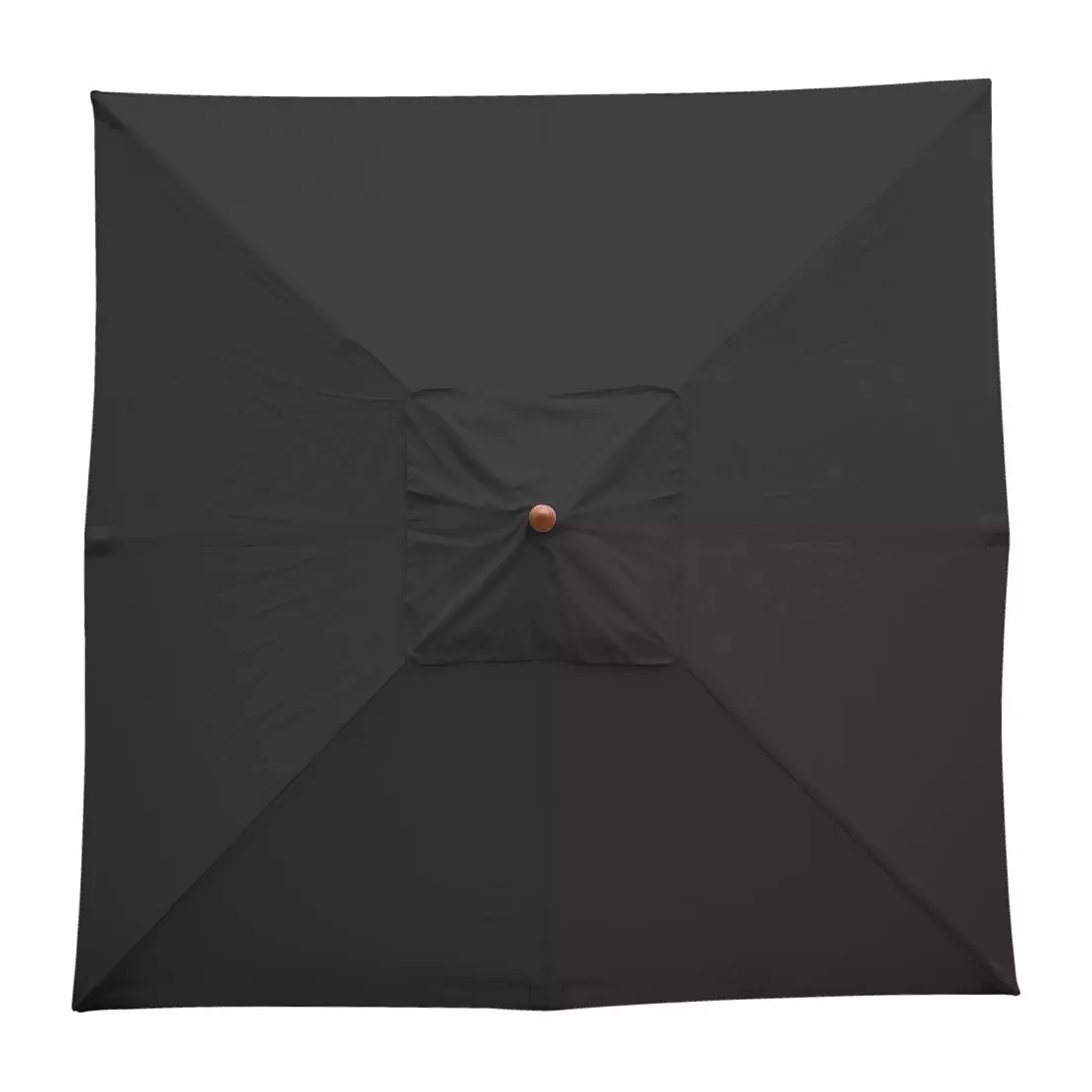 Een Bolero vierkante zwarte parasol 2,5 meter koop je bij ShopXPress