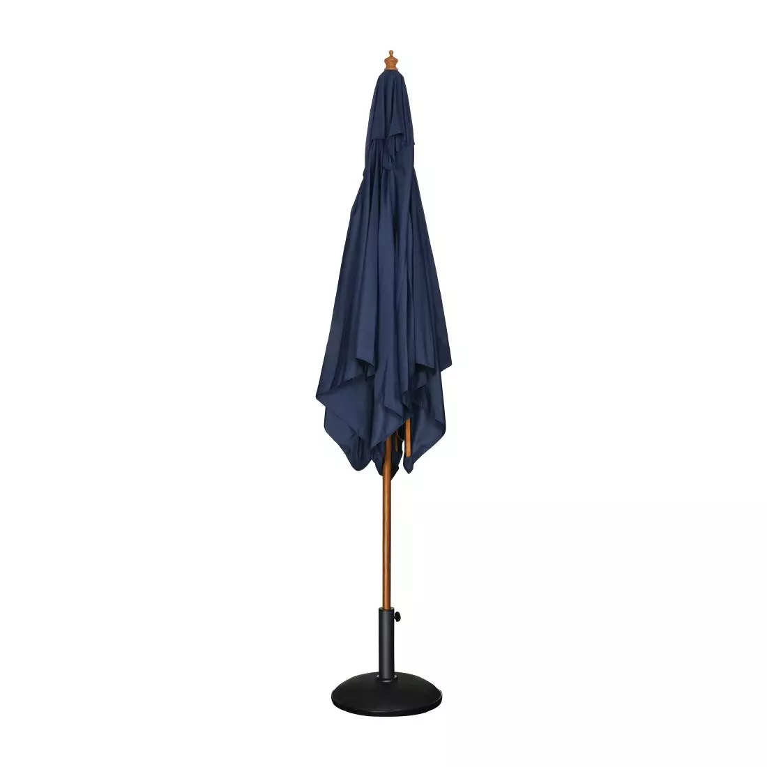 Een Bolero vierkante donkerblauwe parasol 2,5 meter koop je bij ShopXPress