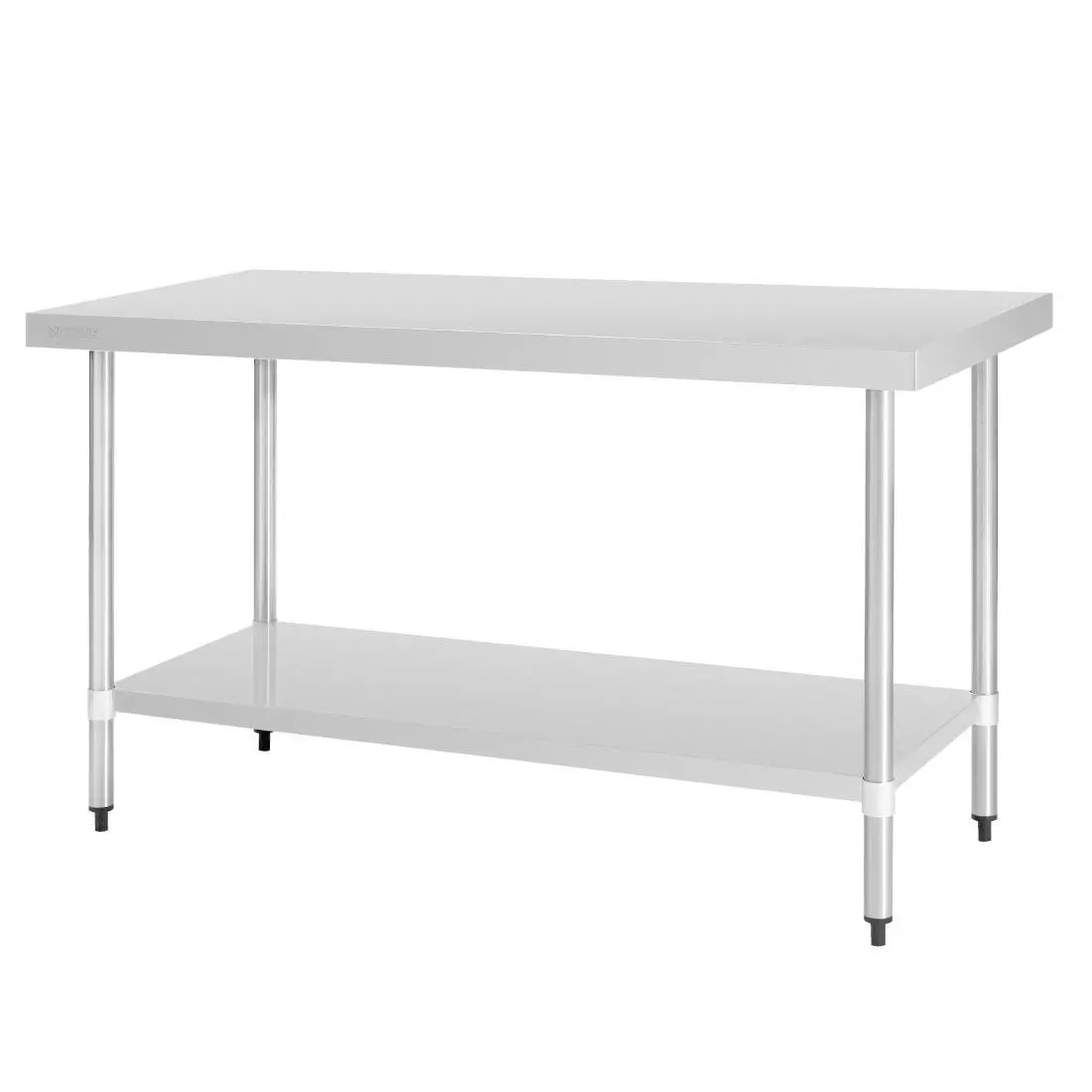 Een Vogue RVS werktafel zonder achteropstand 90x150x70cm koop je bij ShopXPress