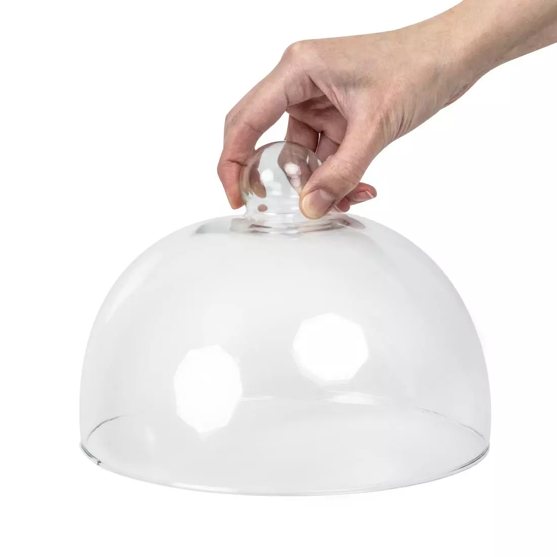 Een Glazen cloche 21cm koop je bij ShopXPress