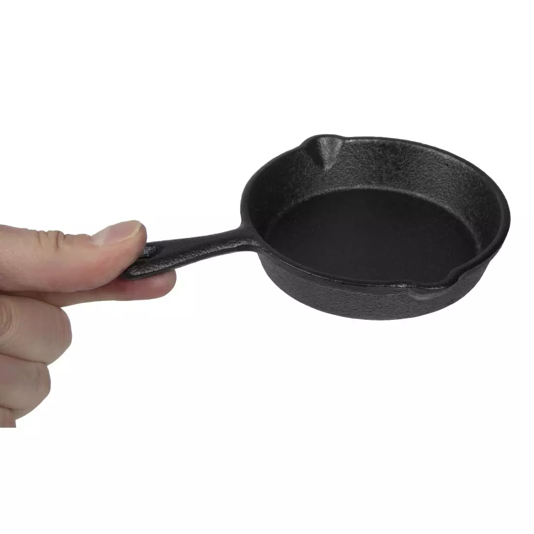 Een Olympia mini gietijzeren ronde pan 11,5cm koop je bij ShopXPress