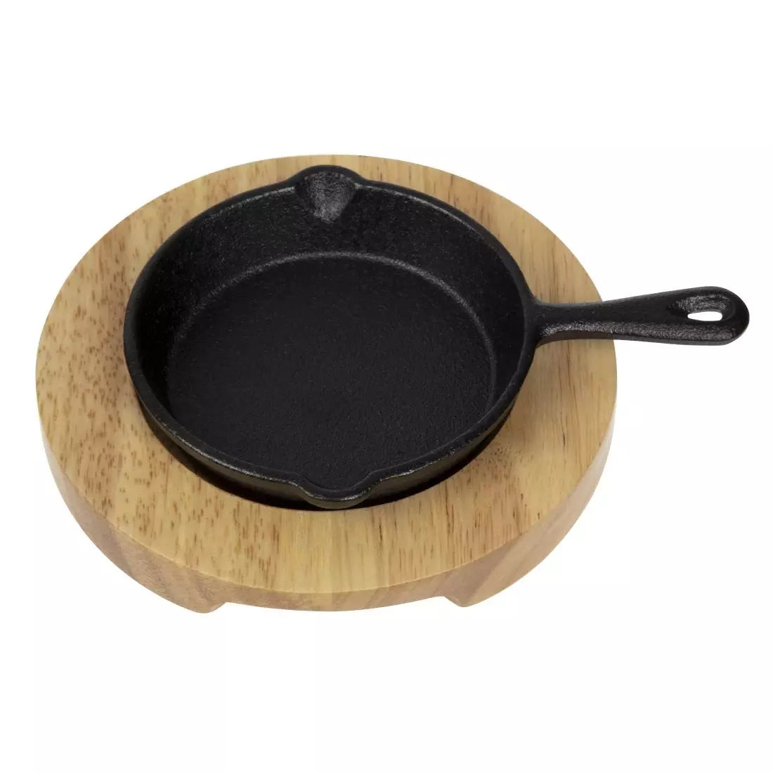 Een Olympia mini gietijzeren ronde pan 11,5cm koop je bij ShopXPress