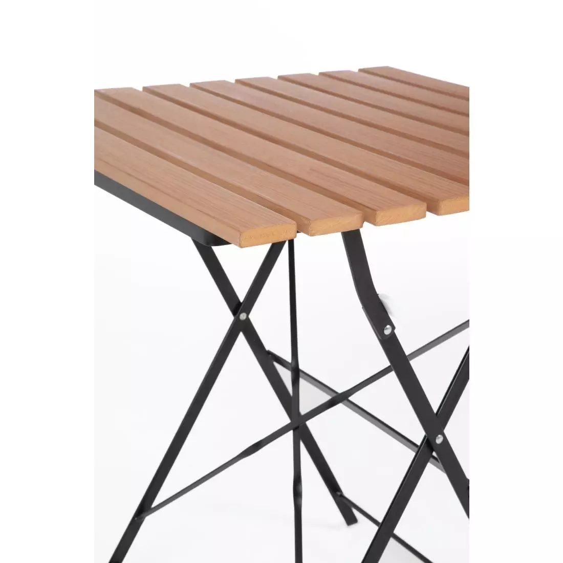 Een Bolero vierkante imitatiehouten tafel 60cm koop je bij ShopXPress