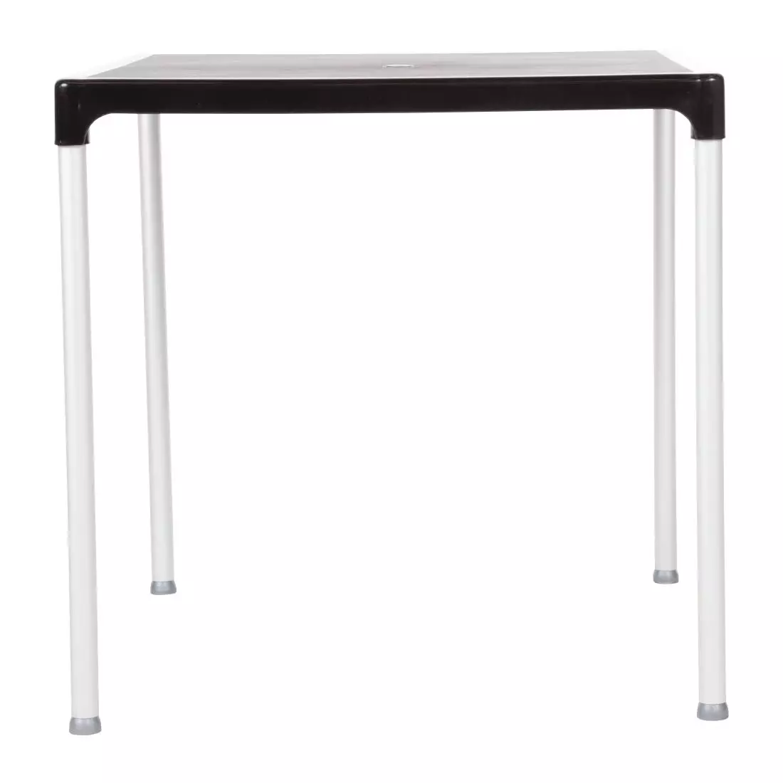 Een Bolero vierkante horeca tafel met aluminium poten zwart 75cm koop je bij ShopXPress