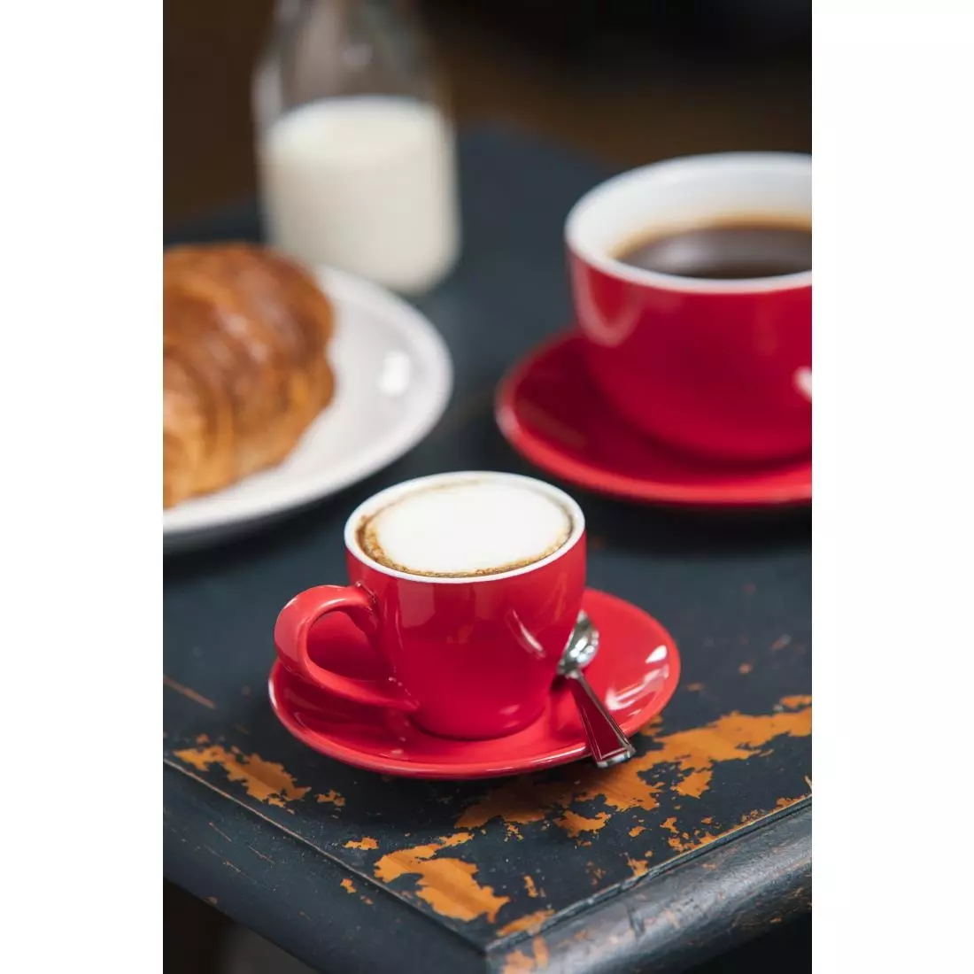 Een Olympia Café espressokoppen rood 10cl (12 stuks) koop je bij ShopXPress