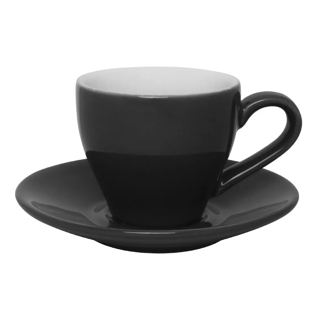 Een Olympia Café espresso schotel grijs (12 stuks) koop je bij ShopXPress