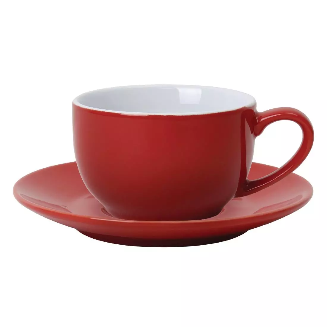 Een Olympia Café koffiekoppen rood 23cl (12 stuks) koop je bij ShopXPress