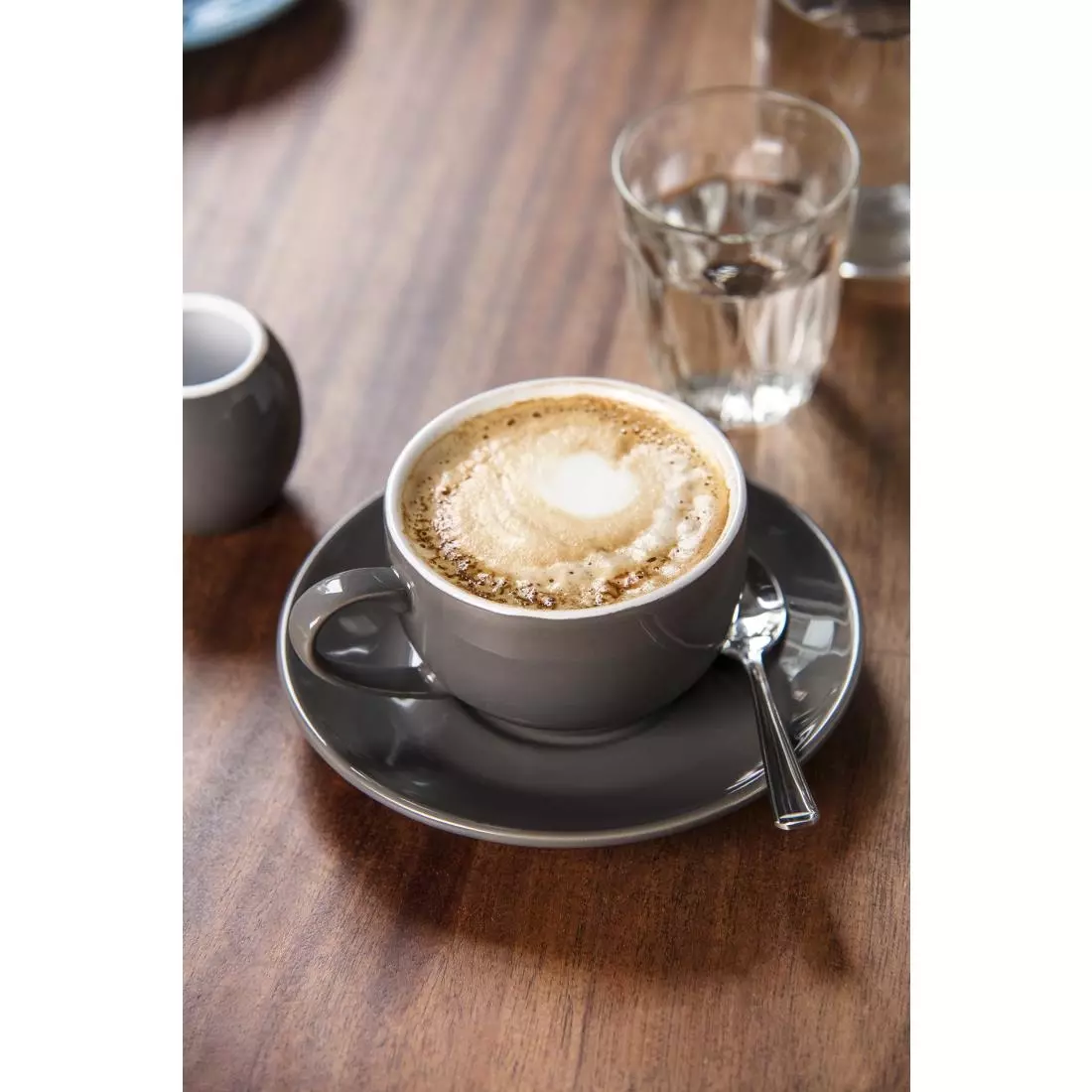 Een Olympia Café cappuccino koppen donkergrijs 340ml (12 stuks) koop je bij ShopXPress