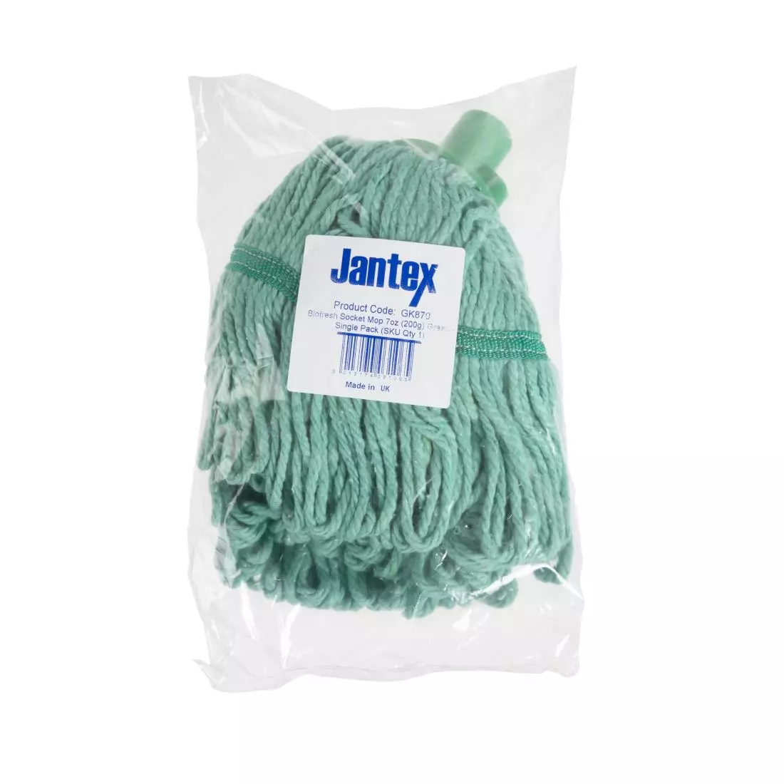 Een Jantex Bio Fresh antibacteriële mop groen koop je bij ShopXPress