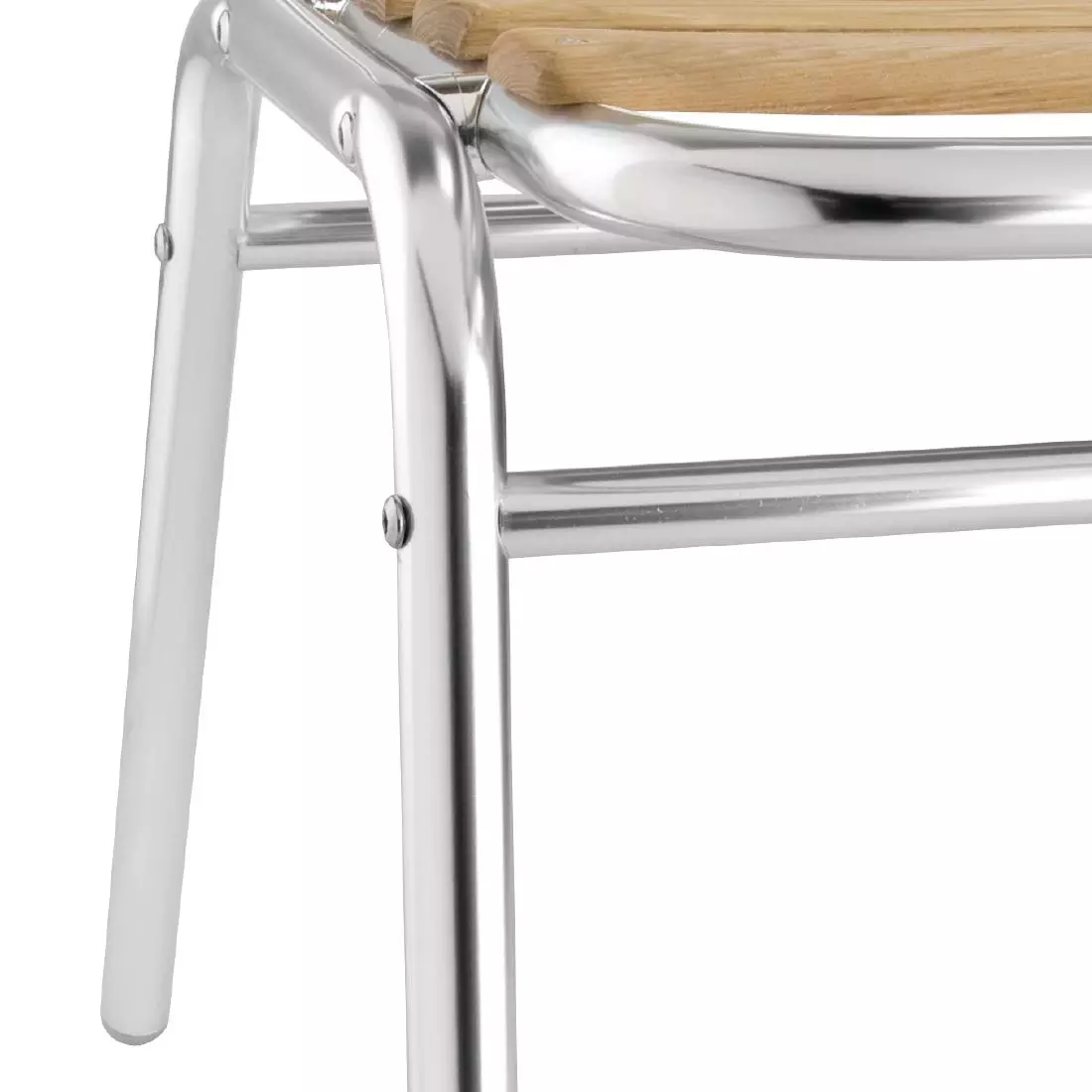 Een Bolero aluminium en essenhouten stoelen (4 stuks) koop je bij ShopXPress