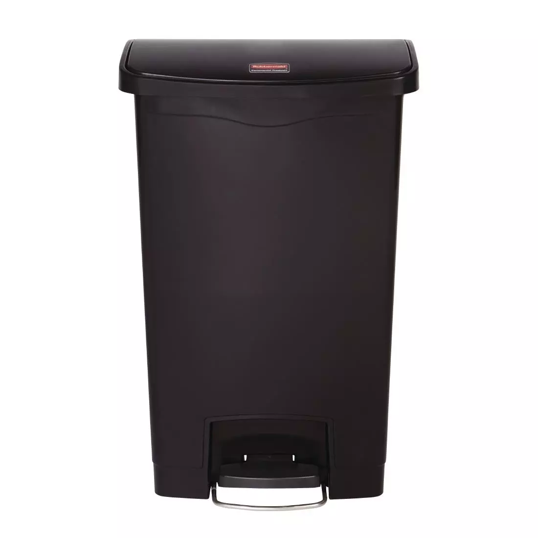 Een Rubbermaid Slim Jim Front Step pedaalemmer 50L zwart koop je bij ShopXPress