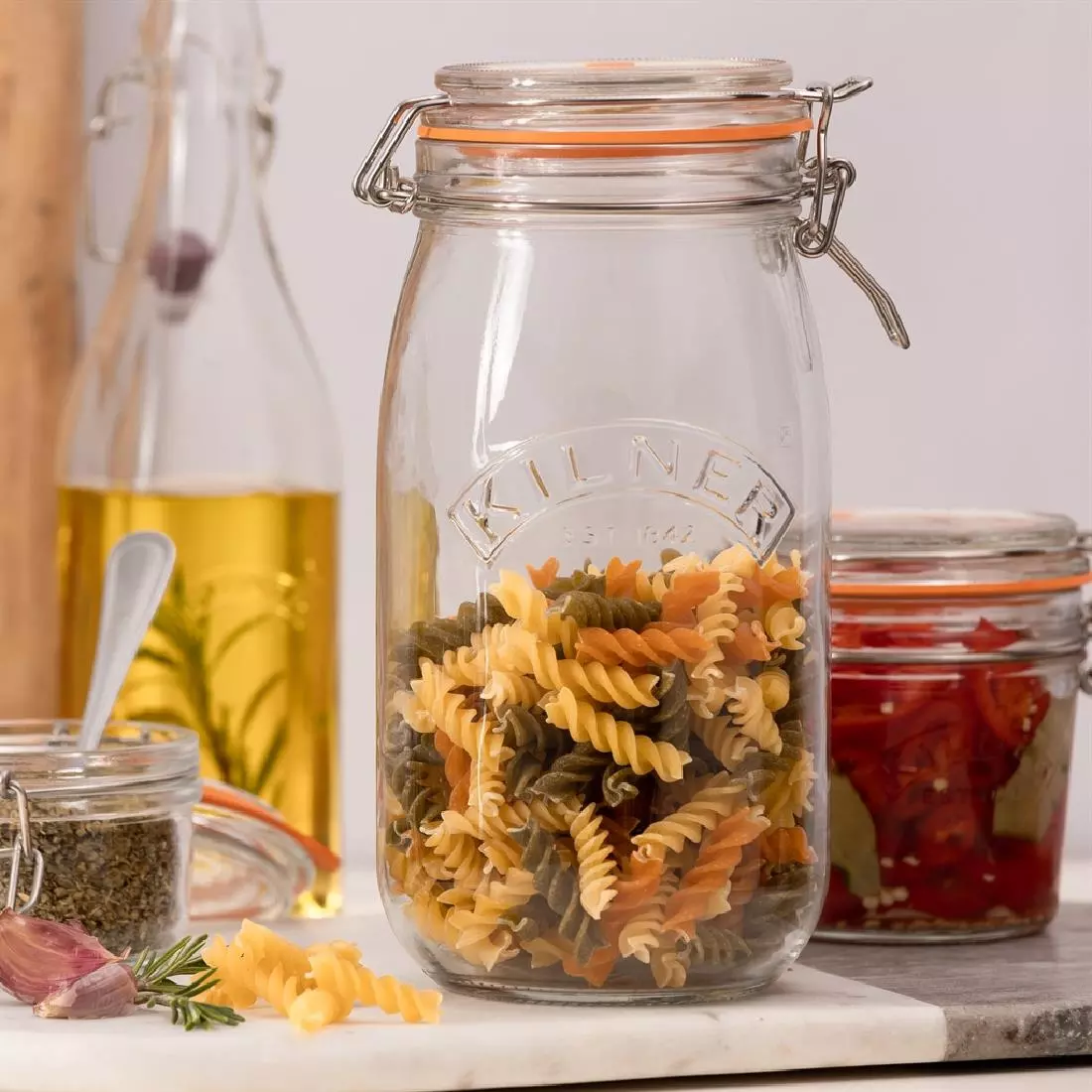 Een Kilner weckpot met beugelsluiting 1,5L koop je bij ShopXPress