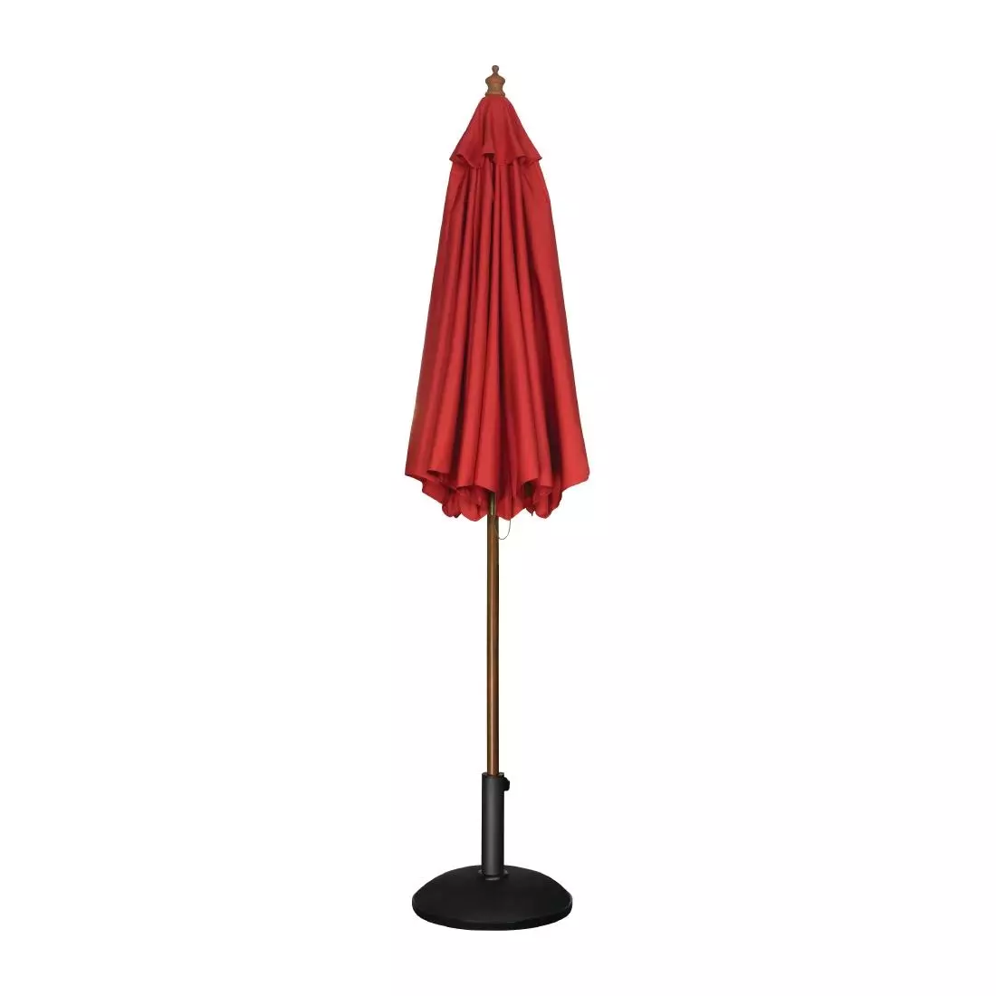 Een Bolero ronde parasol rood 2,5 meter koop je bij ShopXPress