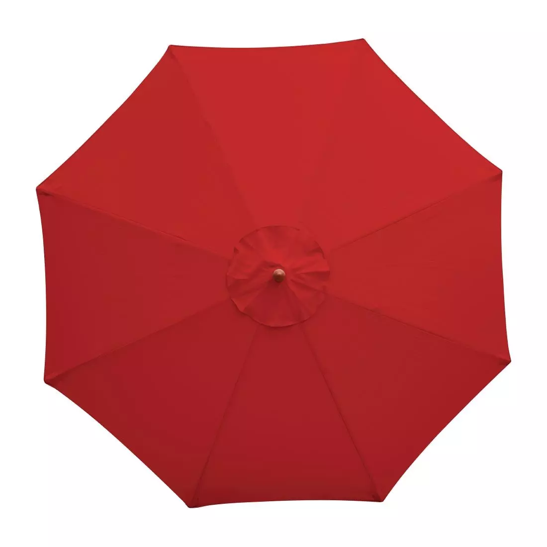 Een Bolero ronde parasol rood 2,5 meter koop je bij ShopXPress