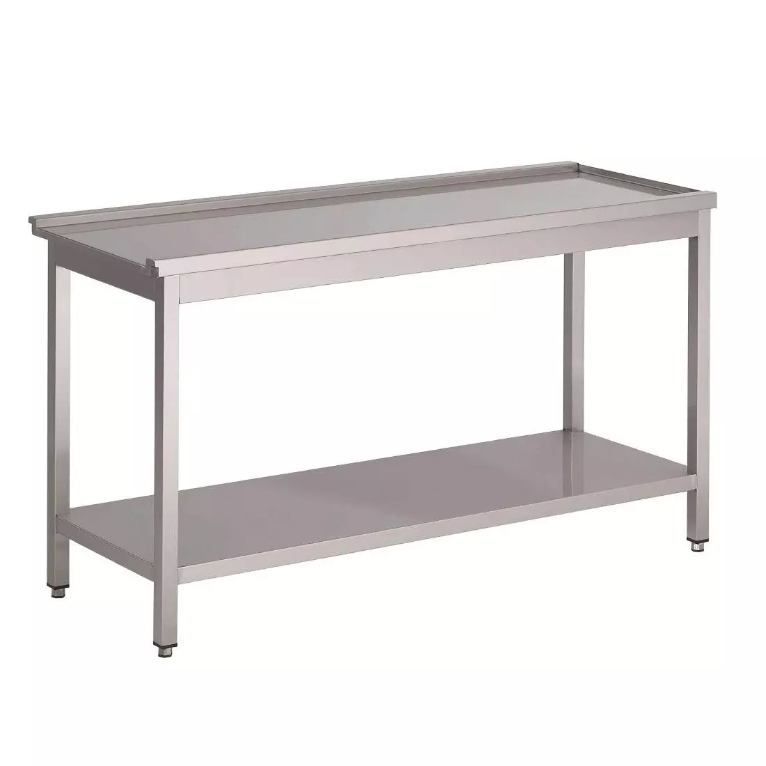 Een Gastro M aanvoertafel voor doorschuifvaatwasser HT50 80x59x85cm koop je bij ShopXPress