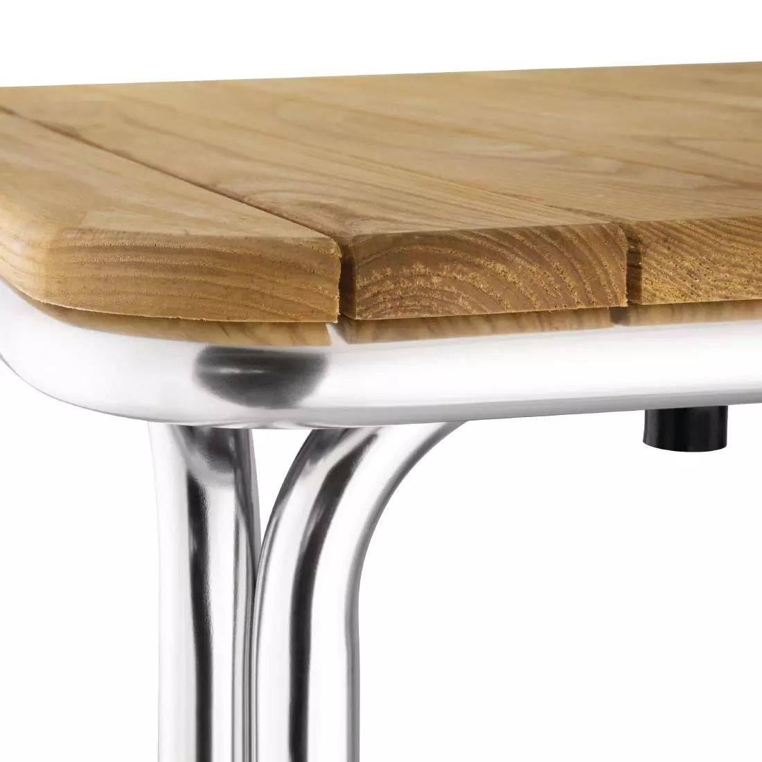 Een Bolero vierkante essen en aluminium tafel 70cm koop je bij ShopXPress