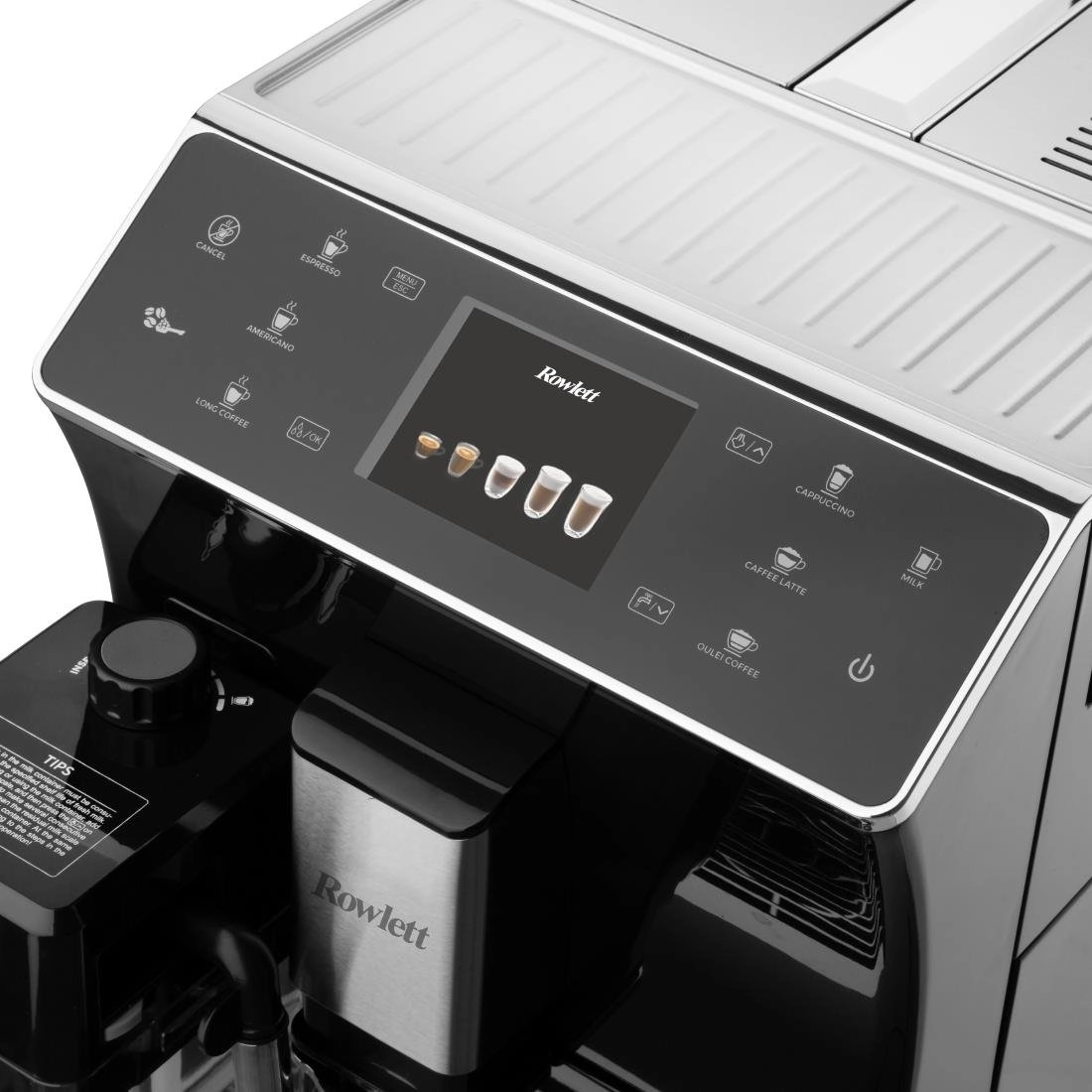 Een Rowlett bean to cup coffee machine koop je bij ShopXPress