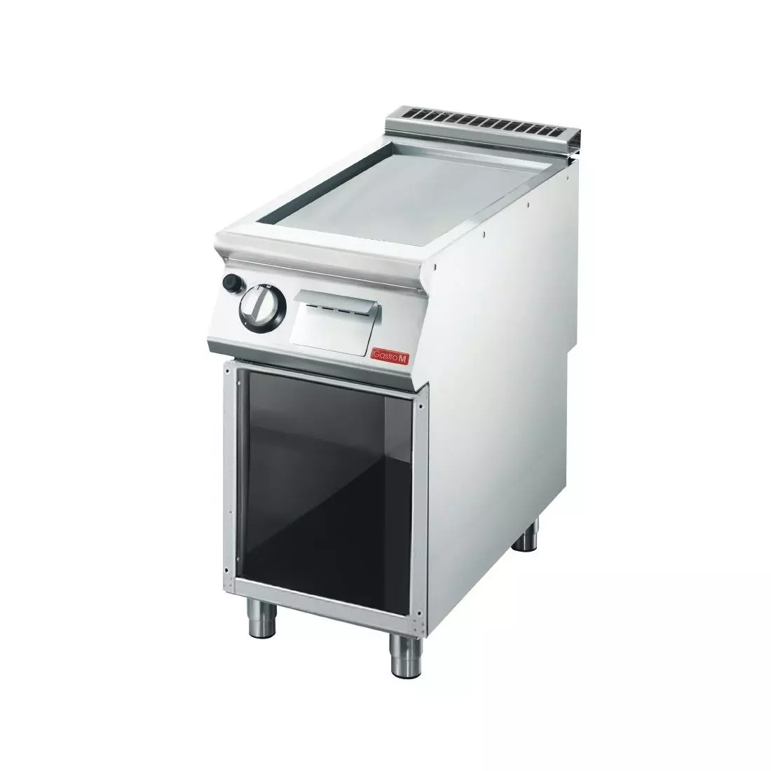 Een Gastro M 700 plus gas bakplaat GM70/40 FTGS gladde plaat koop je bij ShopXPress