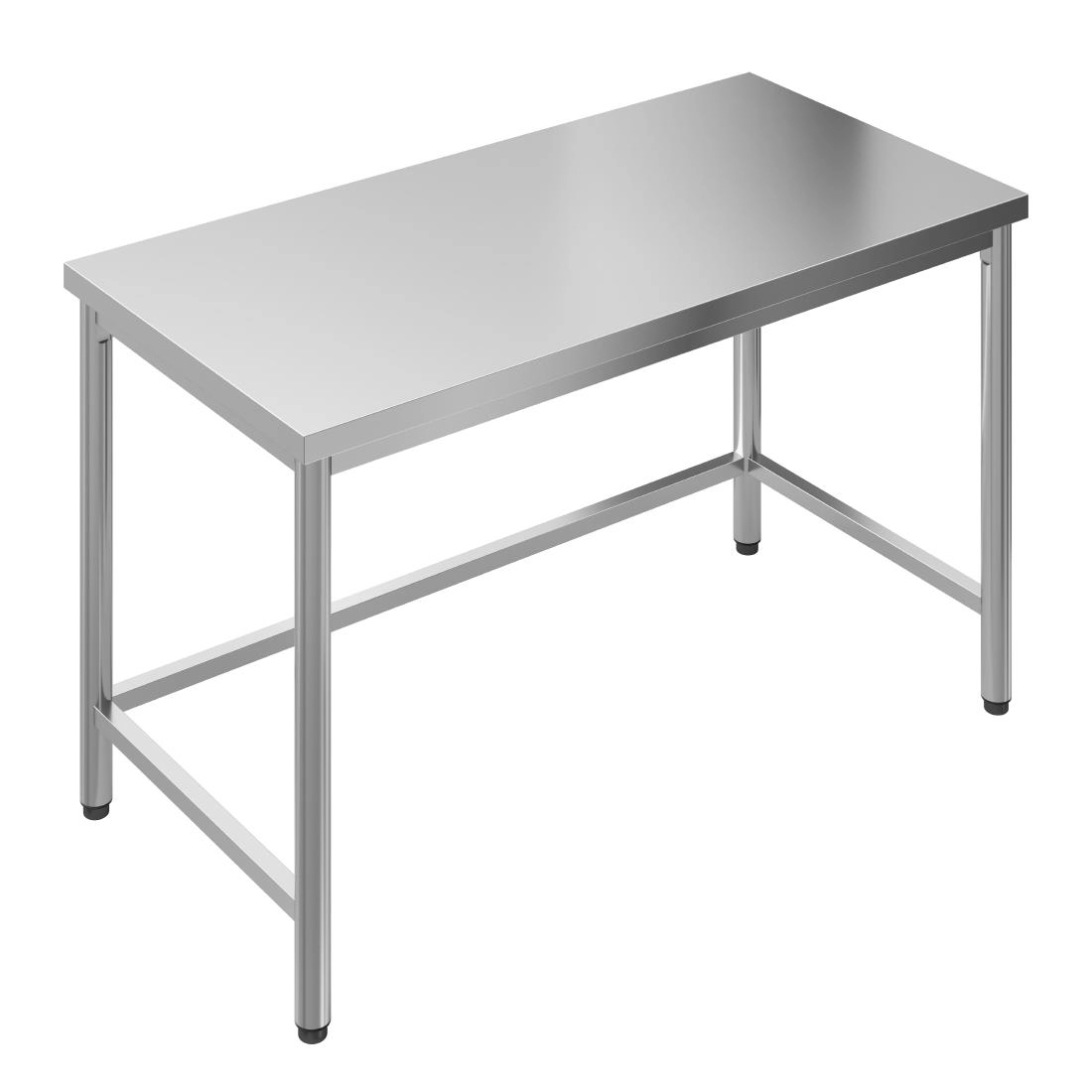 Een Gastro M RVS werktafel zonder onderblad 85x70x70cm koop je bij ShopXPress