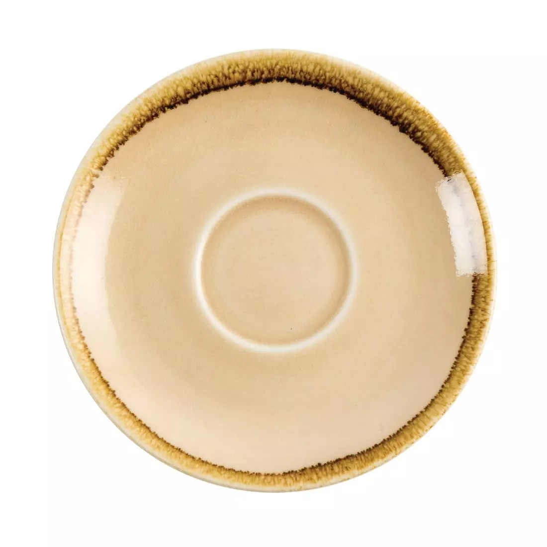 Een Olympia Kiln cappuccinoschotels zandsteen 14cm (6 stuks) koop je bij ShopXPress