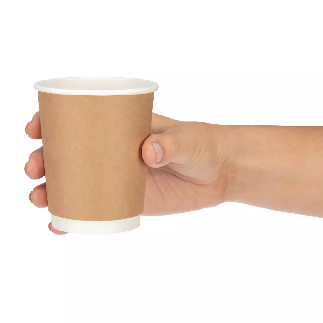 Een Fiesta Recyclable koffiebekers dubbelwandig kraft 225ml (25 stuks) koop je bij ShopXPress